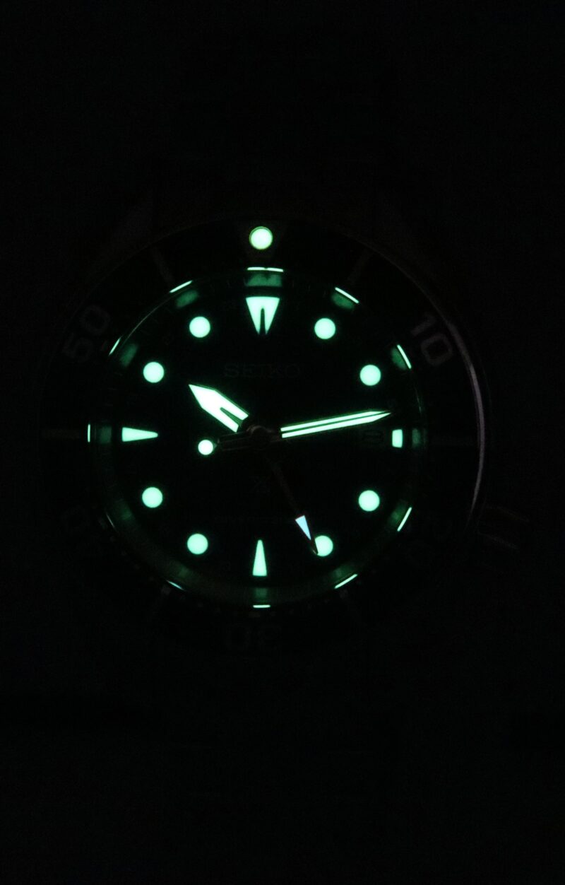 Seiko Prospex Sea Aqua Sumo GMT Green Dial Solar Diver's SFK003J1 200M Men's Watch