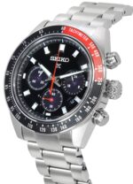 Seiko Prospex Speedtimer Go Large Solar Chronograph Black Dial SSC915 SSC915P1 SSC915P 100M Men's Watch