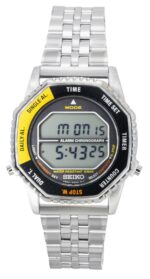 Seiko Rotocall Digital Chronograph Stainless Steel Quartz SMGG17P1 100M Men's Watch