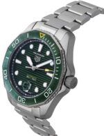 Tag Heuer Aquaracer Professional Date Titanium Green Dial Automatic Diver's WBP208B.BF0631 300M Men's Watch