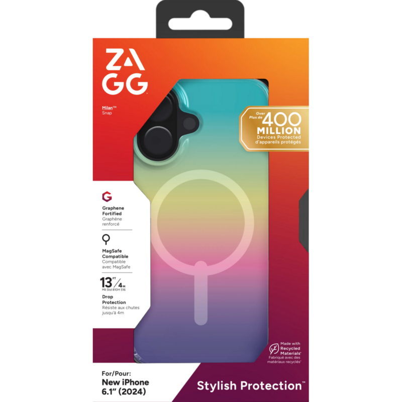 ZAGG Cases Milan Snap Apple iP16 Iridescent (702315110)