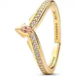 Pandora Disney Princess Aurora Tiara Ring (164334C01-54) Women JEWELRY