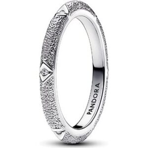 Pandora Jewelry Texture & Stones Ring (193322C01-52) Men JEWELRY