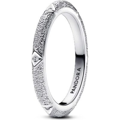 Pandora Texture & Stones Ring (193322C01-58) Women JEWELRY