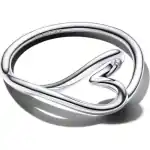 Pandora Organically Shaped Heart Small Ring (194361C00-56) Women JEWELRY