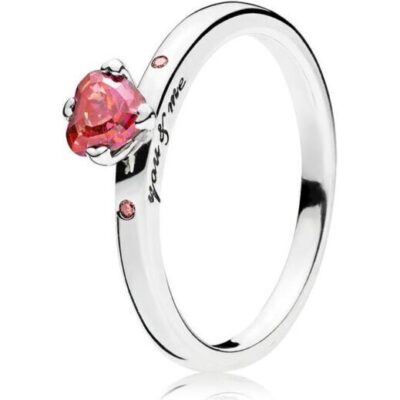 Pandora You & Me Ring (196574CZRMX-50) Women JEWELRY