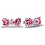Pandora Sparkling Double Hoop Earrings (294265C01) Women JEWELRY