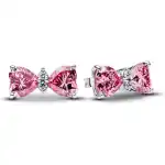 Pandora Sparkling Double Hoop Earrings (294265C01) Women JEWELRY