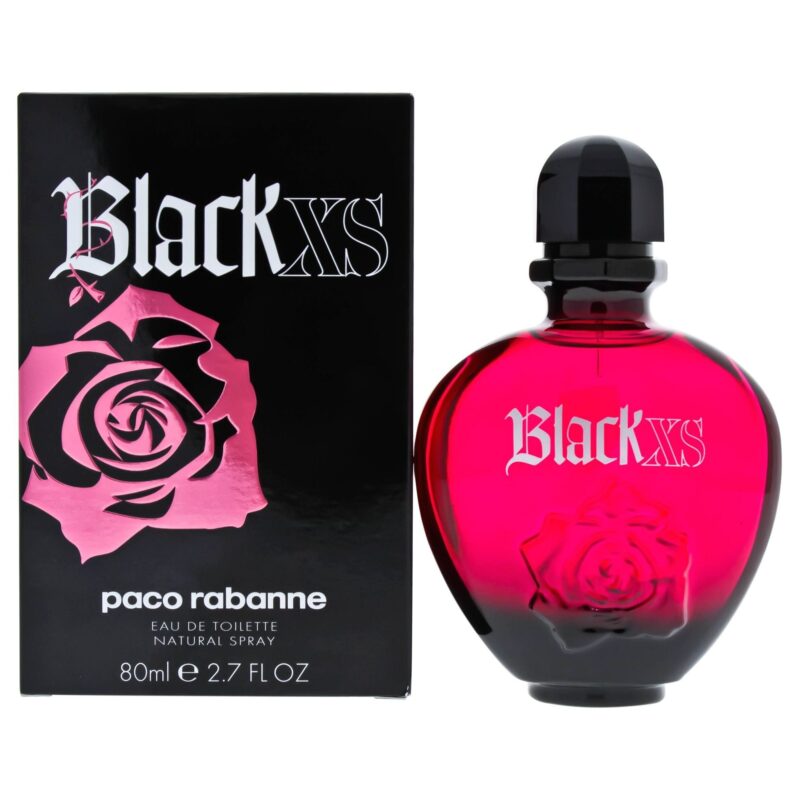 Paco Rabanne Black XS by Paco Rabanne for Women - 2.7 oz Eau de Toilette Spray