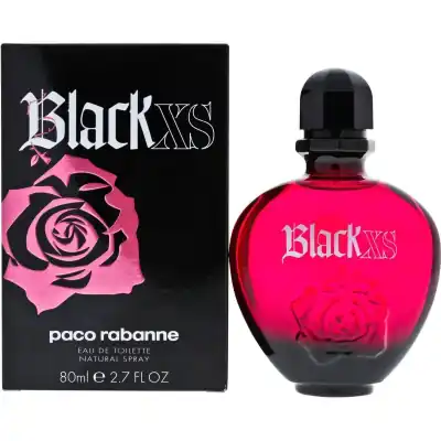 Paco Rabanne Black XS by Paco Rabanne for Women - 2.7 oz Eau de Toilette Spray
