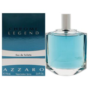 Azzaro Chrome Legend for Men - 2.6 oz Eau de Toilette Spray