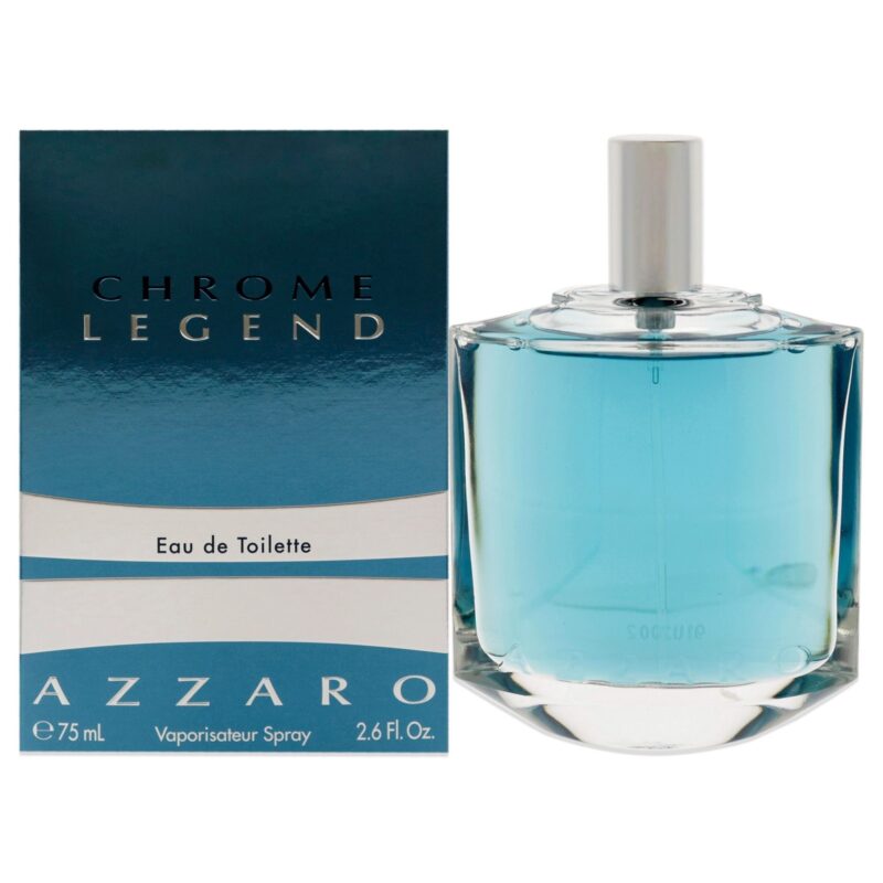 Azzaro Chrome Legend for Men - 2.6 oz Eau de Toilette Spray