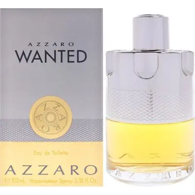 Azzaro Wanted by Azzaro for Men - 3.38 oz Eau de Toilette Spray