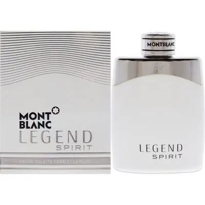 Mont Blanc Legend Spirit for Men 3.3 oz Eau de Toilette Spray