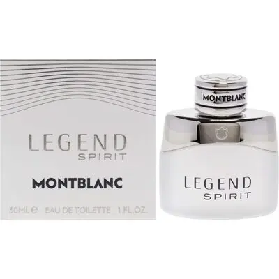 Mont Blanc Legend Spirit by Mont Blanc for Men - 1 oz Eau de Toilette Spray