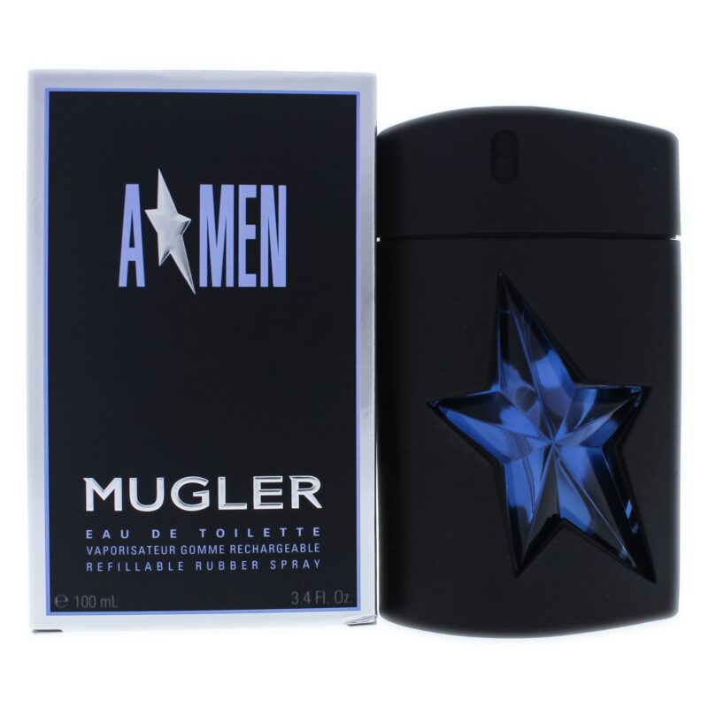 Thierry Mugler Angel for Men 3.4 oz Eau de Toilette Spray Refillable Rubber Spray