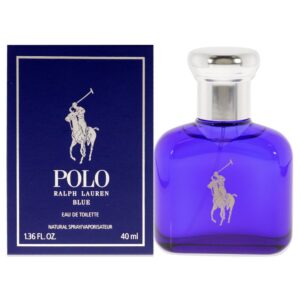 Ralph Lauren Polo Blue by Ralph Lauren for Men - 1.3 oz Eau de Toilette Spray