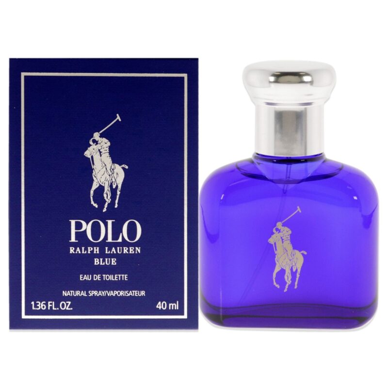 Ralph Lauren Polo Blue by Ralph Lauren for Men - 1.3 oz Eau de Toilette Spray