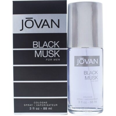 Jovan Black Musk by Jovan for Men - 3 oz Cologne Spray