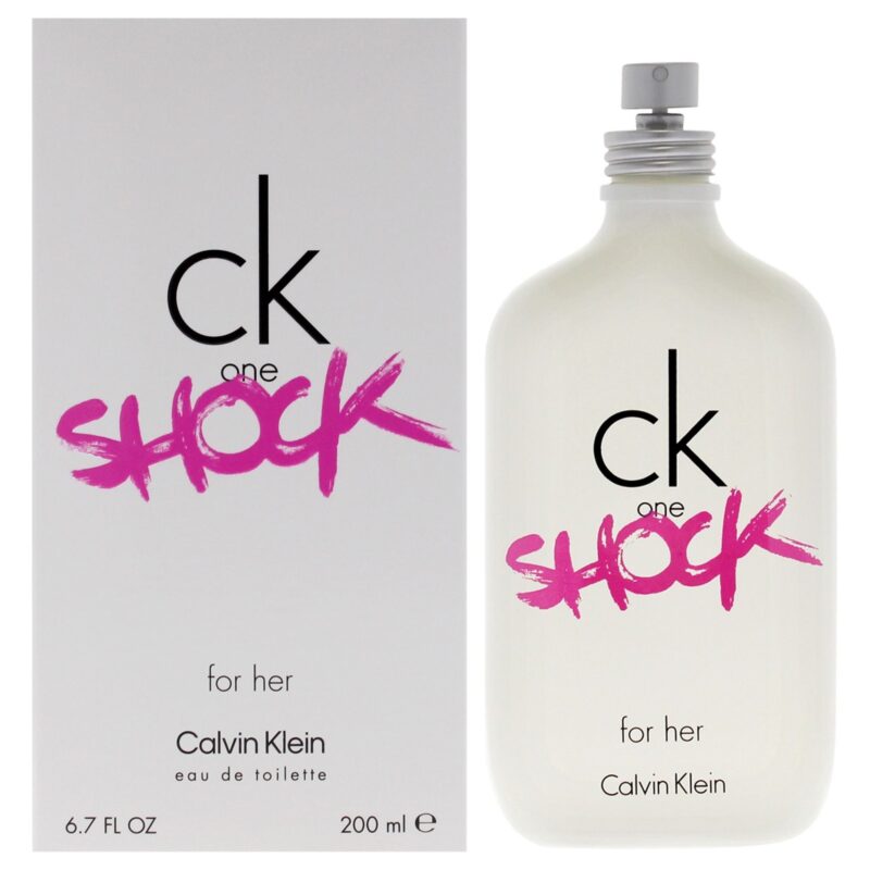 Calvin Klein CK One Shock For Her by Calvin Klein for Women 6.7 oz EDT Spray