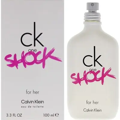 Calvin Klein CK One Shock For Her by Calvin Klein for Women 3.4 oz EDT Spray