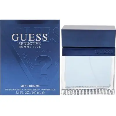 Guess Seductive Homme Blue by Guess for Men - 3.4 oz Eau de Toilette Spray