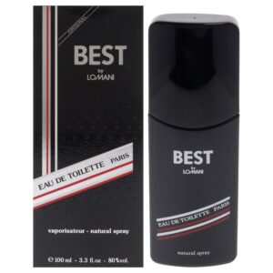 Lomani Best by Lomani for Men - 3.3 oz Eau de Toilette Spray