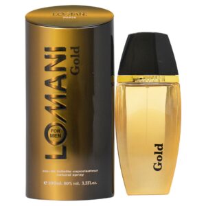 Lomani Gold by Lomani for Men - 3.3 oz Eau de Toilette Spray