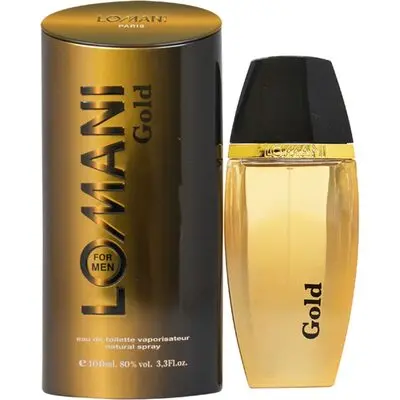 Lomani Gold by Lomani for Men - 3.3 oz Eau de Toilette Spray