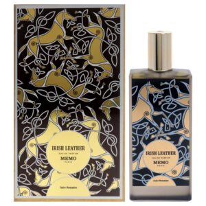 Memo Paris Irish Leather for Unisex 2.53 oz Eau de Parfum Spray