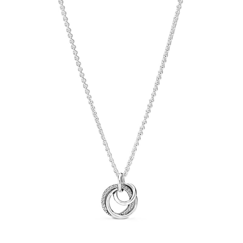 PANDORA FAMILY ALWAYS ENCIRCLED PENDANT NECKLACE (391455C01-60) Women JEWELRY