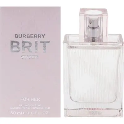 Burberry Brit Sheer by Burberry for Women 1.6 oz Eau de Toilette Spray