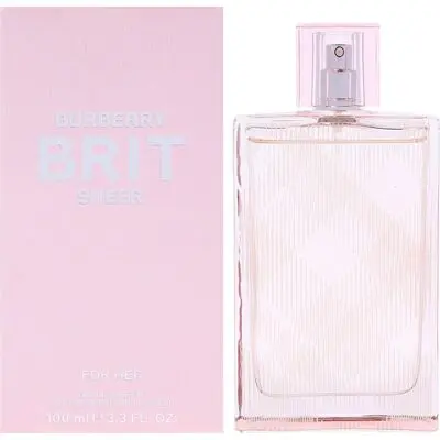 Burberry Brit Sheer by Burberry for Women 3.3 oz Eau de Toilette Spray