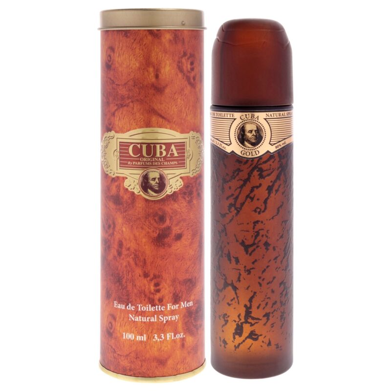 Cuba Gold for Men - 3.3 oz Eau de Toilette Spray