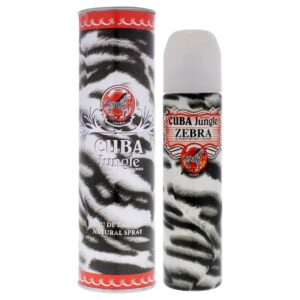 Cuba Jungle Zebra by Cuba for Women 3.3 oz Eau de Parfum Spray