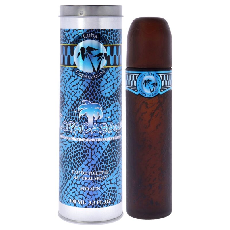 Cuba Copacabana for Men - 3.3 oz Eau de Toilette Spray Cuba Copacabana for Men - 3.3 oz Eau de Toilette Spray