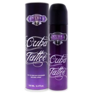 Cuba Tattoo by Cuba for Women - 3.3 oz EDP Spray Eau de Parfum