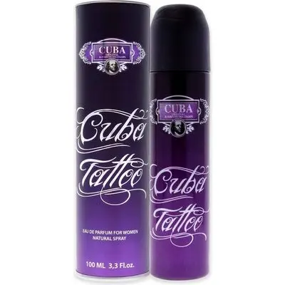 Cuba Tattoo by Cuba for Women - 3.3 oz EDP Spray Eau de Parfum