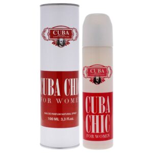 Cuba Chic by Cuba for Women 3.3 oz EDP Spray Eau de Parfum