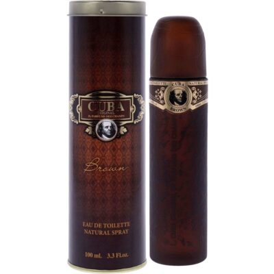 Cuba Brown for Men - 3.3 oz Eau de Toilette Spray