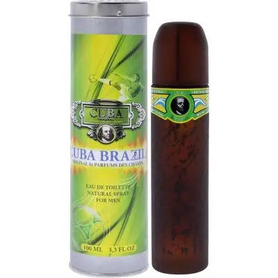 Cuba Brazil for Men - 3.3 oz Eau de Toilette Spray