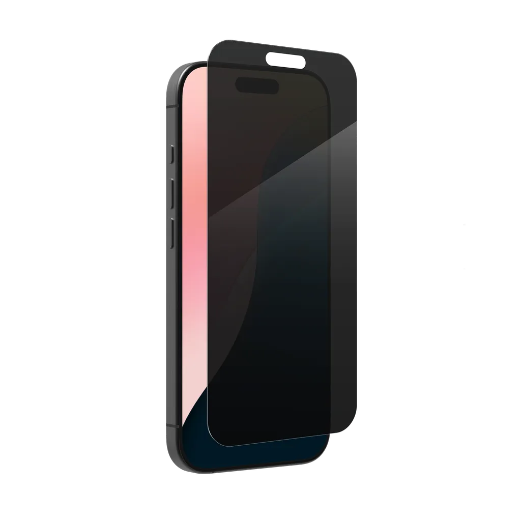 InvisibleShield Glass Elite Privacy Apple iP16 Pro Screen 1 -