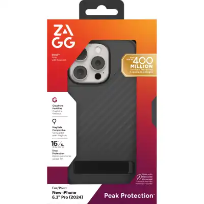 ZAGG Cases Denali Snap KS Apple iP16 Pro Black (702315252)