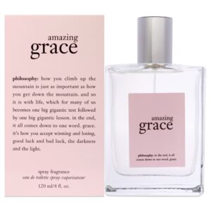 Philosophy Amazing Grace by Philosophy for Women - 4 oz Eau de Toilette Spray