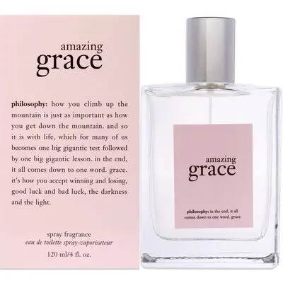Philosophy Amazing Grace by Philosophy for Women - 4 oz Eau de Toilette Spray