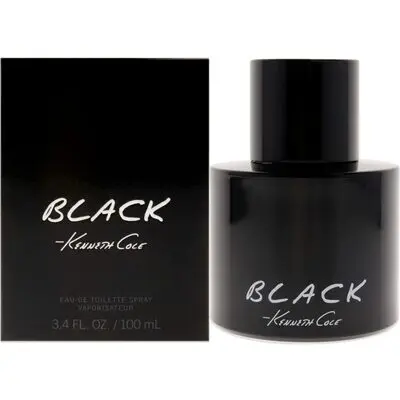 Kenneth Cole Black by Kenneth Cole for Men 3.4 oz Eau de Toilette Spray
