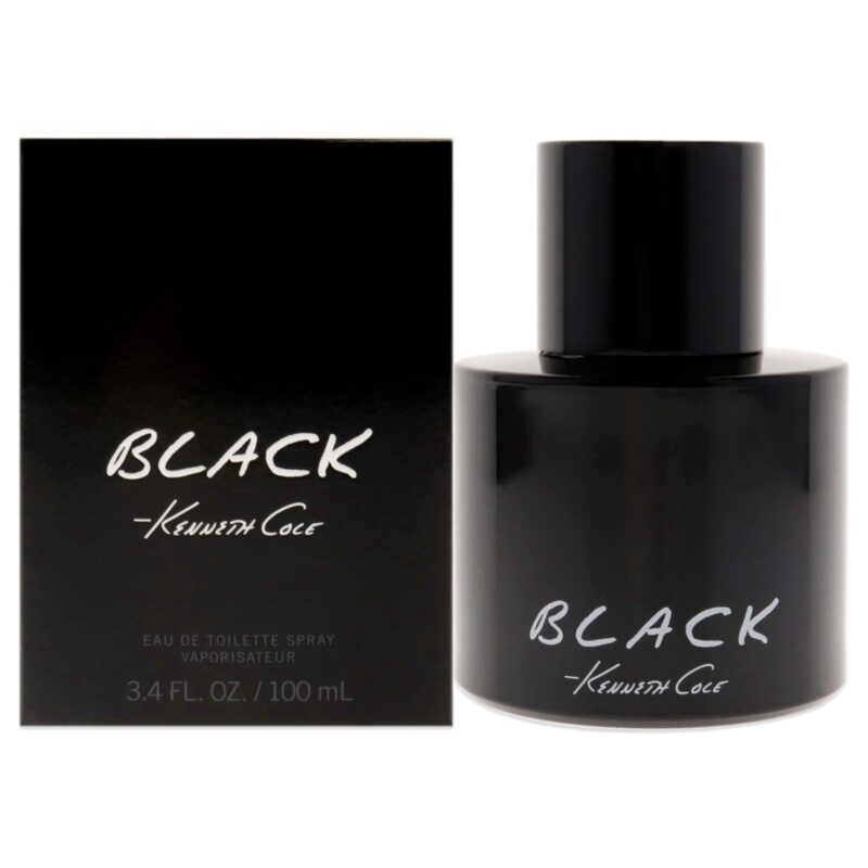 Kenneth Cole Black by Kenneth Cole for Men 3.4 oz Eau de Toilette Spray