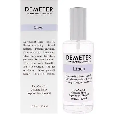 Demeter Linen by Demeter for Unisex 4 oz Cologne Spray