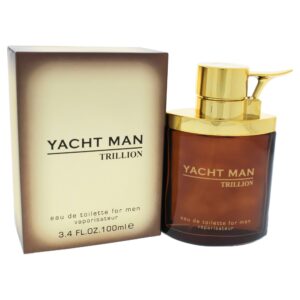 Myrurgia Yacht Man Trillion for Men - 3.4 oz Eau de Toilette Spray