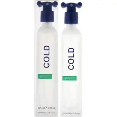 United Colors of Benetton Cold for Men 3.3 oz Eau de Toilette Spray